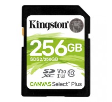 Флеш карта SDXC 256Gb Class10 Kingston SDS2/256GB Canvas Select Plus w/o adapter