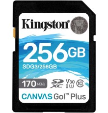 Флеш карта SDXC 256Gb Class10 Kingston SDG3/256GB Canvas Go! Plus w/o adapter