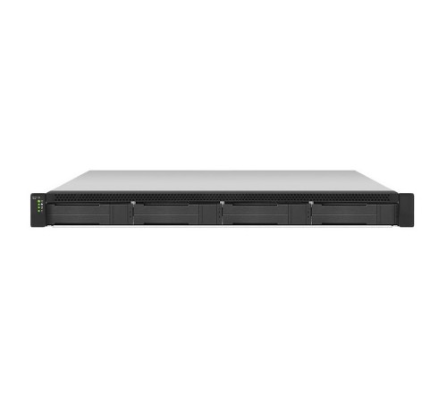 Система хранения данных EonStor GSe Pro 1000 1U/4bay,Single controller  4x1G iSCSI, 2xUSB 3.0, 2x USB 2.0, 1x4GB, 2x(PSU+FAN Module), 4x drive trays (only supports SATA drives) and 1xRackmount kit (GSe Pro 1004RP-C) (GSEP100400RPC-8U52)