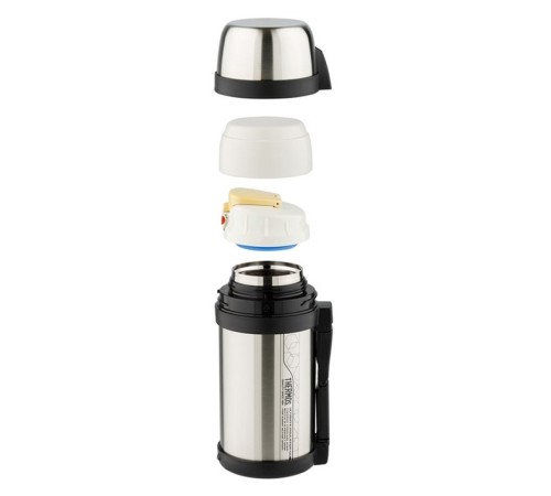 Термос Thermos FDH Stainless Steel Vacuum Flask 1.65л. стальной/черный (923646)