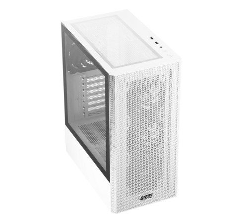 Корпус XPG VALOR MESH (VALORMESHWOF-WHCWW) Mid-Tower, Micro-ATX, Mini-ITX, Standard-ATX, USB 3.2 Gen1 Type-A, white Корпус XPG VALOR MESH (VALORMESHWOF-WHCWW) Mid-Tower, Micro-ATX, Mini-ITX, Standard-ATX, USB 3.2 Gen1 Type-A, white