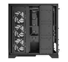 Корпус XPG INVADER X BLACK (INVADERXMT-BKCWW) Mid-Tower Gaming ATX PC Case with Panoramic View, Tempered Glass Panels, and RGB Lighting Black