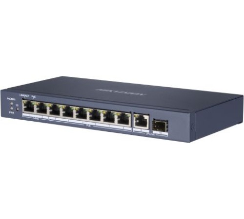 Неуправляемый 6 RJ45 1000M PoE с грозозащитой 6кВ Hikvision DS-3E0510HP-E Неуправляемый 6 RJ45 1000M PoE с грозозащитой 6кВ Hikvision DS-3E0510HP-E