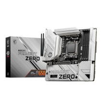 Материнская плата MSI B650M PROJECT ZERO B650, AM5, 4DDR5, 1PCI-Ex16, 2PCI-Ex1, 2M.2, 4SATA3.0, 1USB3.2Gen2x2, 5USB3.2Gen2, 4USB3.2Gen1, 6USB 2.0
