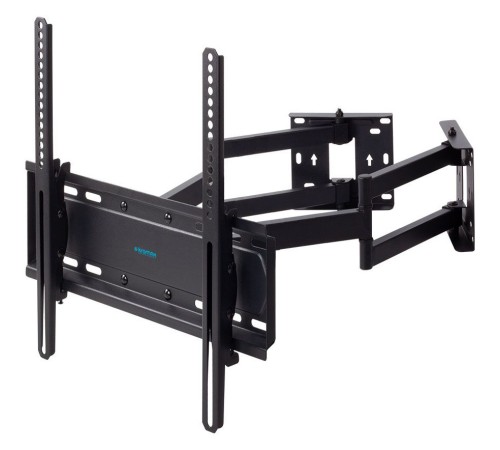 Кронштейн для телевизора Kromax GALACTIC-44 черный 32"-70" макс.45кг настенный поворотно-выдвижной и наклонный