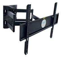 Кронштейн для телевизора Kromax ATLANTIS-55 черный 26"-55" макс.45кг настенный поворотно-выдвижной и наклонный