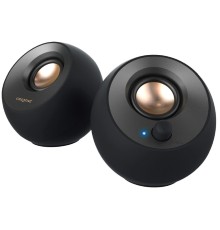 Колонки Creative PEBBLE V2 MF1695 2.0 черный 8Вт