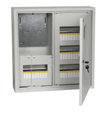 Щит распределительный IEK MKM32-N-36-31-ZO ЩУРн-3/36зо-1 36 УХЛ3 навесной 550мм 165мм 560мм 36мод. металл IP31 серый с возможностью установки счетчика (упак.:1шт)
