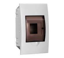Щит распределительный IEK MKP12-V-04-40-20 ЩРВ-П-4 для установки модульных устройств встраиваемый 136мм 87мм 222мм 660B 4мод. пластик IP41 белый (упак.:1шт)
