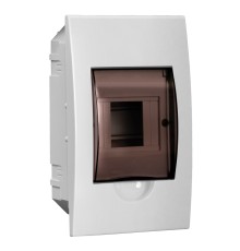 Щит распределительный IEK MKP12-V-04-40-20 ЩРВ-П-4 для установки модульных устройств встраиваемый 136мм 87мм 222мм 660B 4мод. пластик IP41 белый (упак.:1шт)