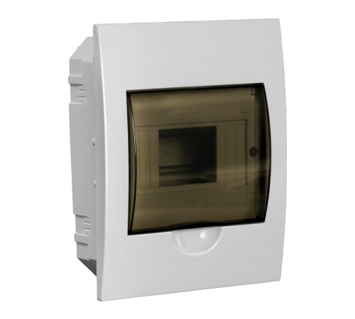 Щит распределительный IEK MKP12-V-06-40-20 ЩРВ-П-6 для установки модульных устройств встраиваемый 172мм 87мм 222мм 660B 6мод. пластик IP41 белый (упак.:1шт)