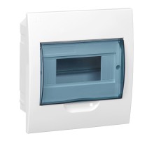 Щит распределительный IEK MKP12-V-08-40-20 ЩРВ-П-8 для установки модульных устройств встраиваемый 208мм 87мм 222мм 660B 8мод. пластик IP41 белый (упак.:1шт)