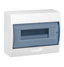 Щит распределительный IEK MKP12-N-12-40-10 ЩРН-П-12 для установки модульных устройств навесной 255мм 97мм 200мм 660B 12мод. пластик IP41 белый (упак.:1шт)