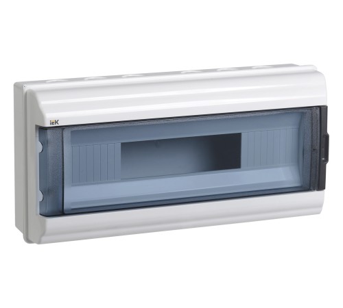 Щит распределительный IEK MKP72-N3-18-55 КМПн-18 IP55 для установки модульных устройств навесной 398мм 108мм 198мм 660B 18мод. пластик IP55 белый (упак.:1шт)