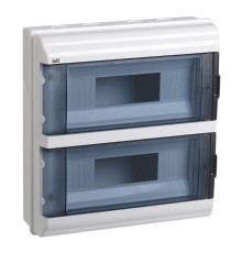 Щит распределительный IEK MKP72-N3-24-55 КМПн-24 IP55 для установки модульных устройств навесной 306мм 108мм 328мм 660B 24мод. пластик IP55 белый (упак.:1шт)