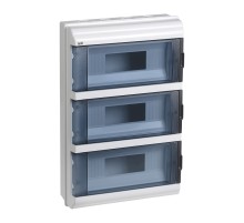 Щит распределительный IEK MKP72-N3-36-55 КМПн-36 IP55 для установки модульных устройств навесной 306мм 108мм 458мм 660B 36мод. пластик IP55 белый (упак.:1шт)