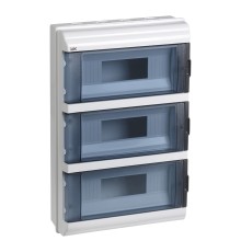 Щит распределительный IEK MKP72-N3-36-55 КМПн-36 IP55 для установки модульных устройств навесной 306мм 108мм 458мм 660B 36мод. пластик IP55 белый (упак.:1шт)