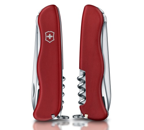 Нож перочинный Victorinox Cheese Master (0.8313.W) 111мм 8функций красный карт.коробка Нож перочинный Victorinox Cheese Master (0.8313.W) 111мм 8функций красный карт.коробка