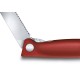 Нож кухонный Victorinox Swiss Classic (6.7831.FB) стальной столовый лезв.110мм серрейт. заточка красный блистер
