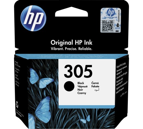 Картридж струйный HP 305 3YM61AE черный (120стр.) (17.9мл) для HP DJ 2320/2710/2720