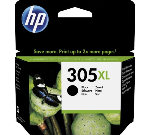 Картридж струйный HP 305XL 3YM62AE черный (240стр.) (4мл) для HP DeskJet 2320/2710/2720