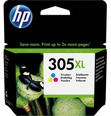 Картридж струйный HP 305XL 3YM63AE многоцветный (200стр.) (5мл) для HP DJ 2320/2710/2720