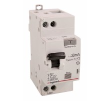 Выключатель автом. дифф. тока Legrand RX3 419402 32A 6kA 30мА AC 1П+Н 230В 2мод