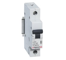 Выключатель автоматический Legrand RX3 419662 10A тип C 4.5kA 1П 230В 1мод