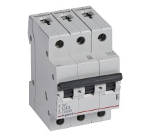 Выключатель автоматический Legrand RX3 419712 40A тип C 4.5kA 3П 400В 3мод