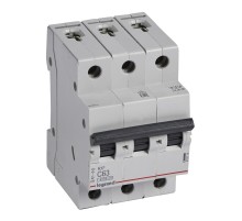 Выключатель автоматический Legrand RX3 419714 63A тип C 4.5kA 3П 400В 3мод