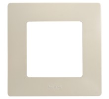 ETIKA Рамка 1 пост, сл. кость Legrand 672511