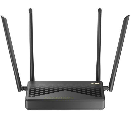Роутер беспроводной D-Link DIR-825 (DIR-825/GFRU/R3A) AC1200 1000BASE-X SFP/4G ready черный