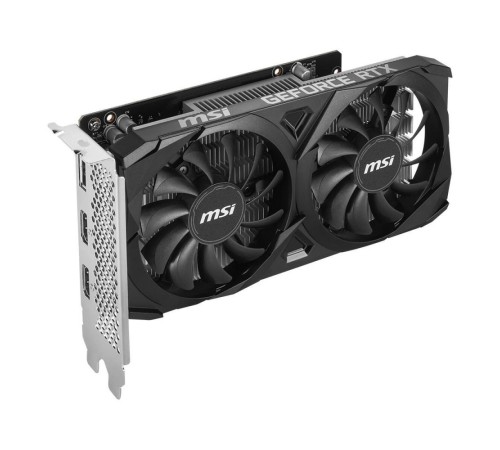 Видеокарта MSI PCI-E 4.0 RTX 3050 VENTUS 2X 6G OC NVIDIA GeForce RTX 3050 6Gb 128bit GDDR6 1807/14000 HDMIx1 DPx3 HDCP Ret