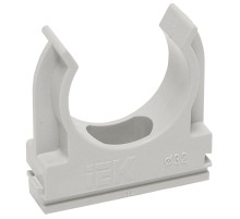 Держатель IEK CTA10D-CF32-K41-050 32мм полистерол серый (упак.:1шт)