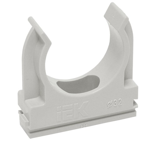 Держатель IEK CTA10D-CF40-K41-050 40мм полистерол серый (упак.:1шт)