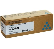 Картридж лазерный Ricoh SP C360E 408189 голубой (1500стр.) для Ricoh SP C360DNw/C360SNw/C360SFNw/C361SFNw