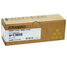 Картридж лазерный Ricoh SP C360E 408191 желтый (1500стр.) для Ricoh SP C360DNw/C360SNw/C360SFNw/C361SFNw