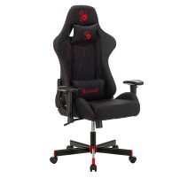 Кресло игровое A4Tech BLOODY GC-850 черный ромбик крестовина