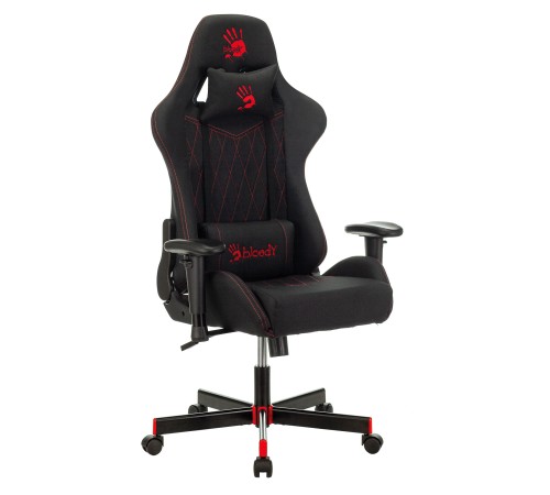Кресло игровое A4Tech BLOODY GC-850 черный ромбик крестовина