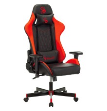 Кресло игровое A4Tech BLOODY GC-870 черный/красный ромбик эко.кожа крестовина