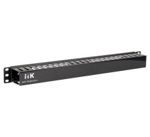 Кабельный органайзер ITK CO05-1PC 1U шир.:19" глуб.:60мм