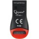 Картридер внешний USB2.0 Gembird для считывания MicroSD карт, блистер (053112)