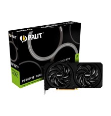 Видеокарта Palit PCI-E 4.0 RTX4060 INFINITY 2 NVIDIA GeForce RTX 4060 8Gb 128bit GDDR6 1830/17000 HDMIx1 DPx3 HDCP Ret