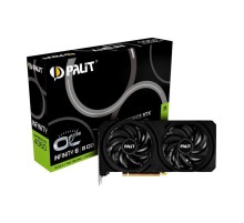 Видеокарта Palit PCI-E 4.0 RTX4060 INFINITY 2 OC NVIDIA GeForce RTX 4060 8Gb 128bit GDDR6 1830/17000 HDMIx1 DPx3 HDCP Ret