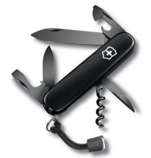 Нож перочинный Victorinox Spartan Onyx Black (1.3603.31P) 91мм 12функций черный карт.коробка