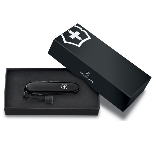Нож перочинный Victorinox Spartan Onyx Black (1.3603.31P) 91мм 12функций черный карт.коробка Нож перочинный Victorinox Spartan Onyx Black (1.3603.31P) 91мм 12функций черный карт.коробка
