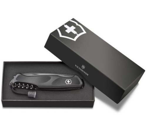 Нож перочинный Victorinox Onyx (0.9563.C31P) 130мм 12функц. черный подар.коробка Нож перочинный Victorinox Onyx (0.9563.C31P) 130мм 12функц. черный подар.коробка