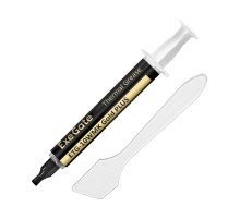 Exegate EX296085RUS Термопаста ExeGate ETG-10WMK Gold PLUS (10,4 Вт/(м•К), 2г, шприц с лопаткой)