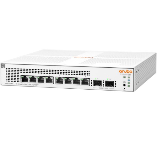 Коммутатор HPE Instant on 1930 JL681A 8G 2SFP 8PoE+ 124W управляемый