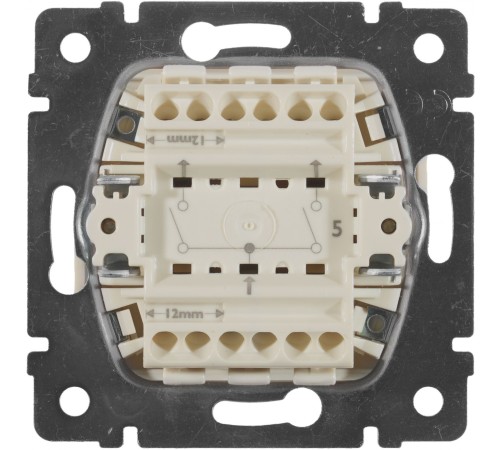 Выключатель Legrand Valena скрыт. 2кл. IP20 слоновая кость (774305)